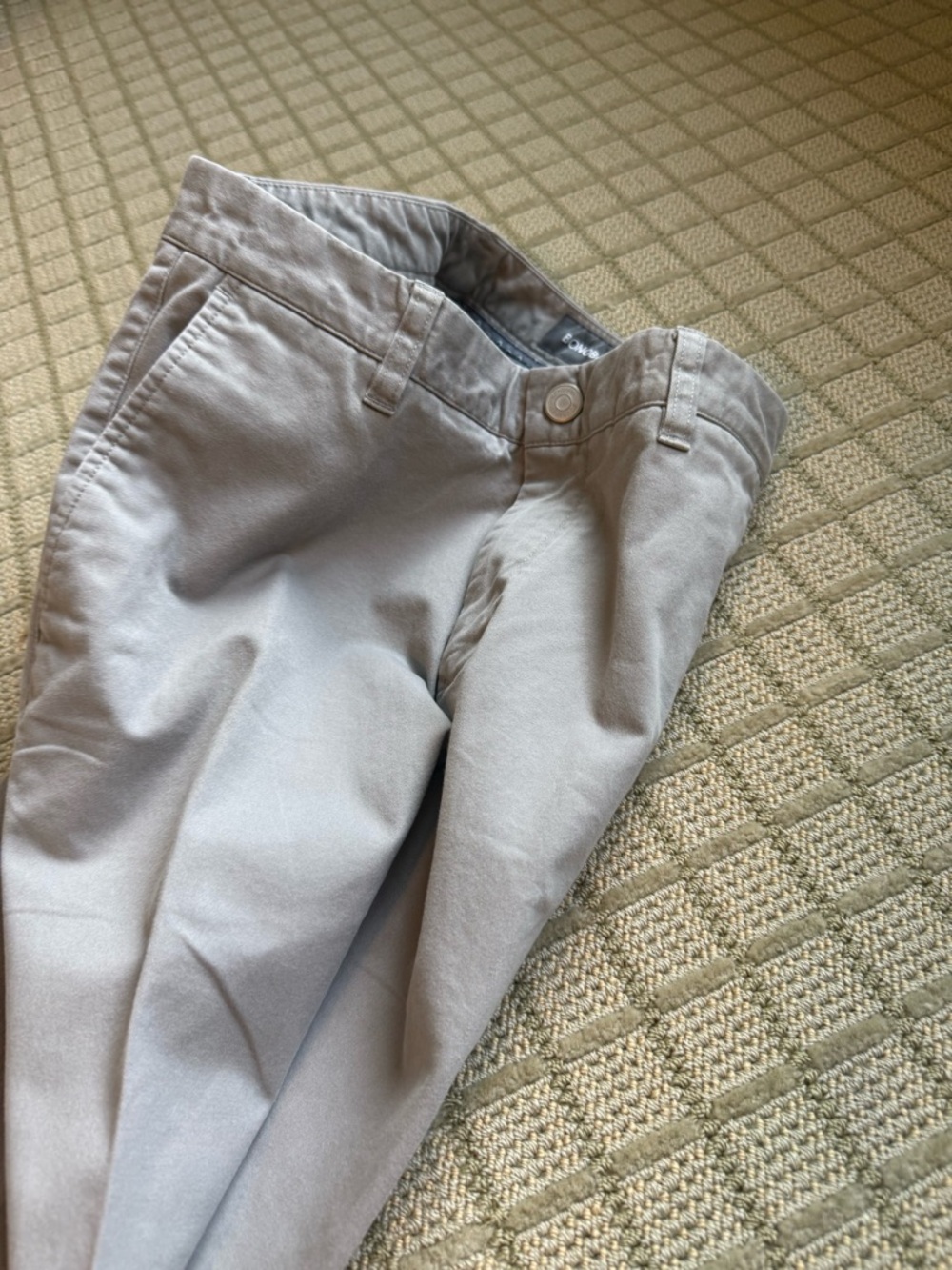 Bonobos Light Gray Slim Chinos